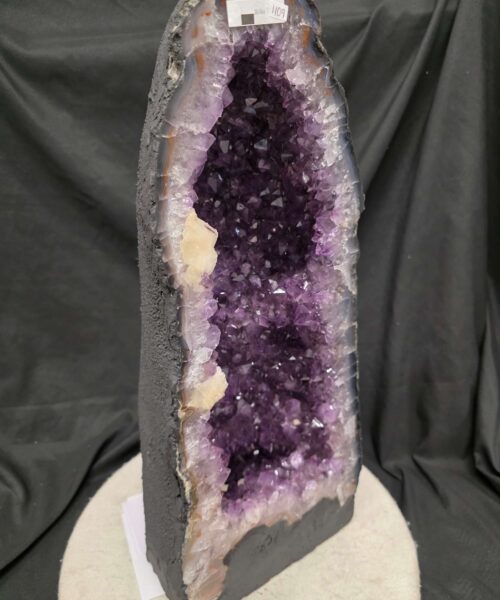 Alternative view of Tall Amethyst Crystal Geode 1109 Premium Queen Grade 20.43kg – H52xW22xD16cm