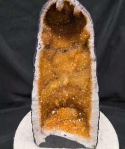 Citrine Geode 523 Crystal Cluster Druzy Premium Grade 12.93kg H44xW21xD17cm