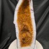 Tall Citrine Geode 529 Crystal Cluster Druzy Premium Grade 11.69kg H50xW16xD13cm