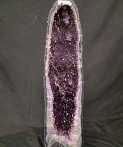 Tall Amethyst Crystal Geode 1127 Premium Queen Grade 30.24kg H70xW20xD21cm