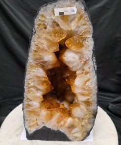Citrine Geode 516 Crystal Cluster Druzy Premium Grade 18.03kg H36xW19xD17cm