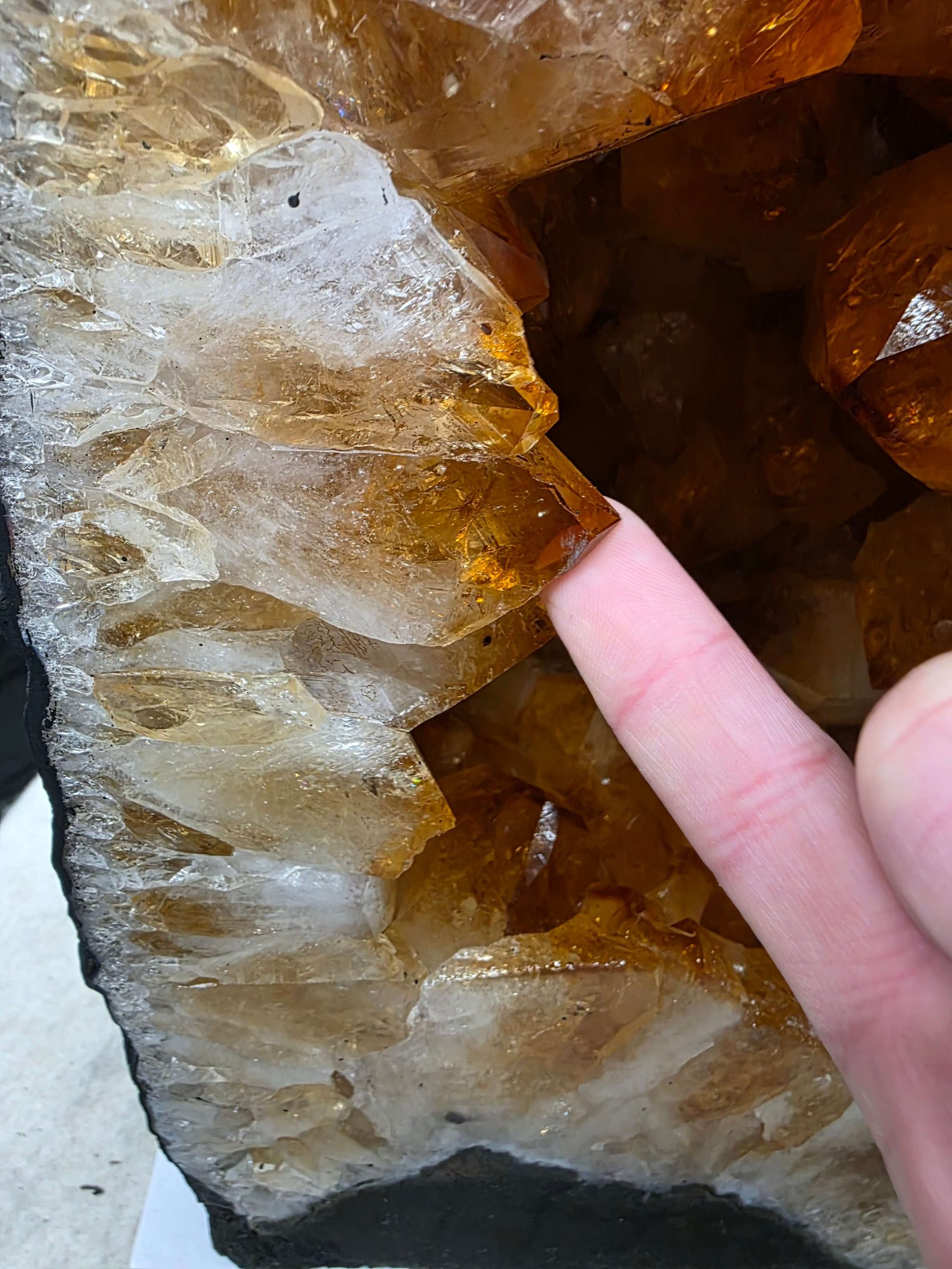 Citrine Geode 516 6-12