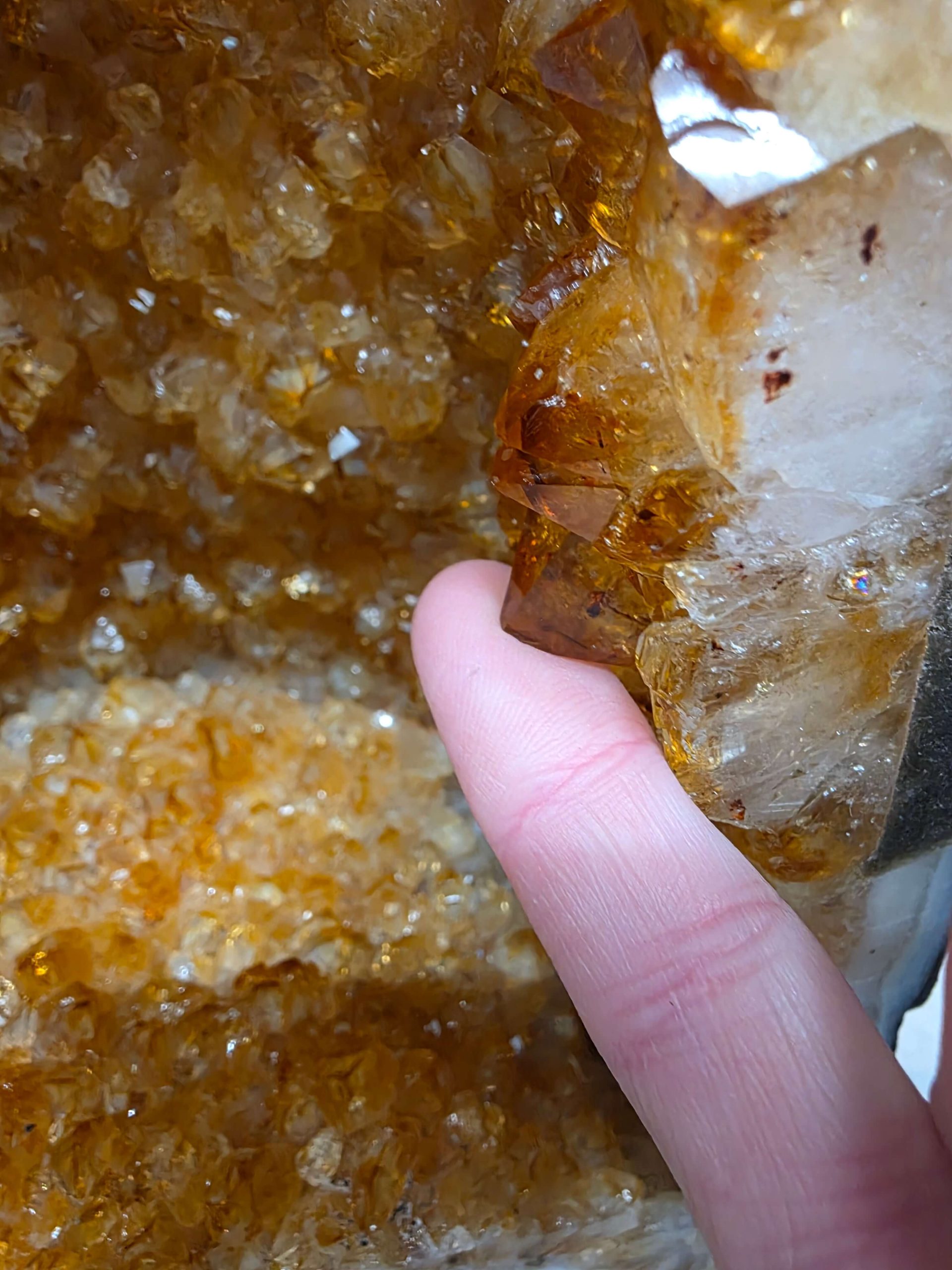 Citrine Geode 519 11-12