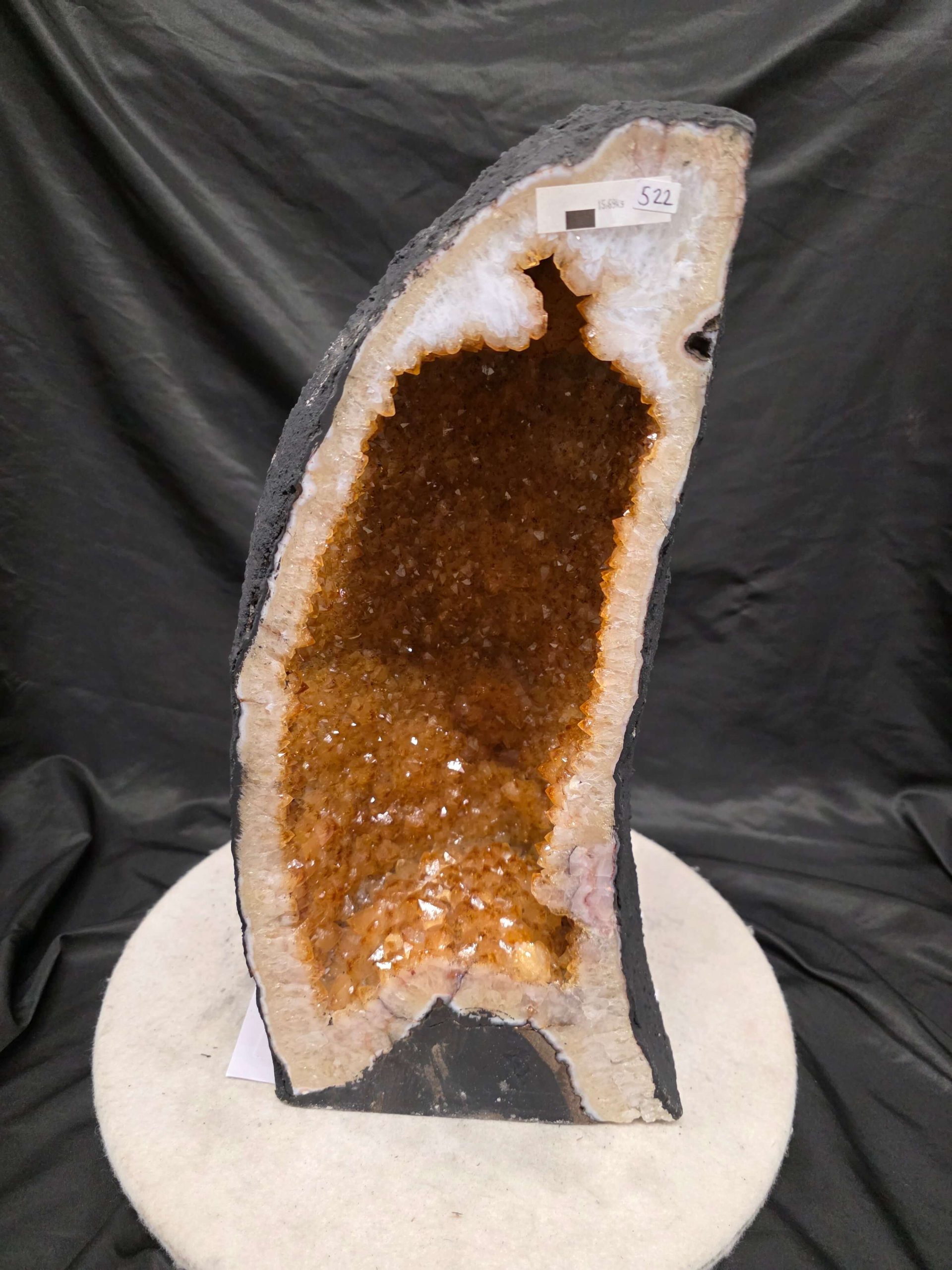 Citrine Geode 522 1-12