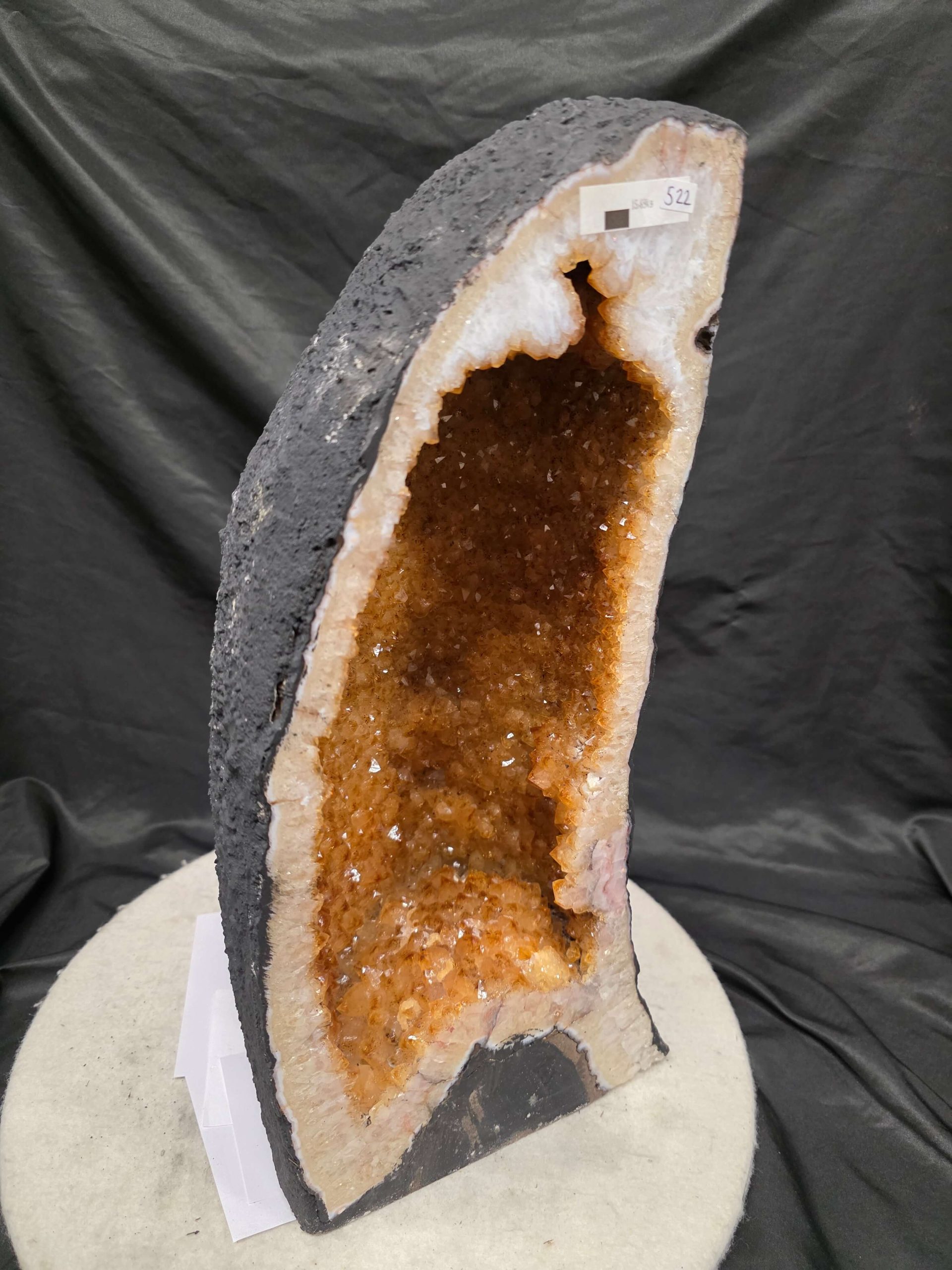 Citrine Geode 522 2-12