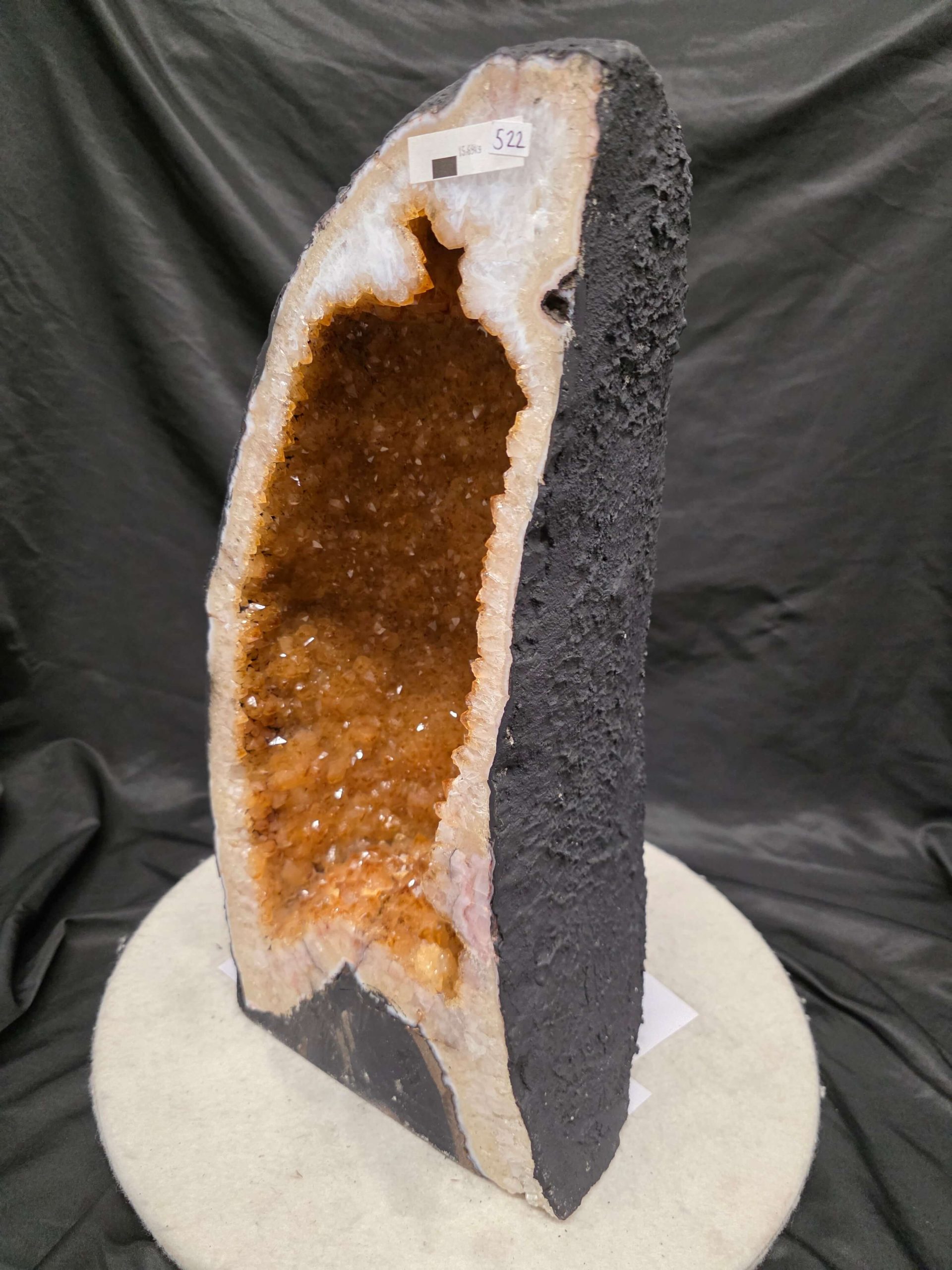 Citrine Geode 522 3-12