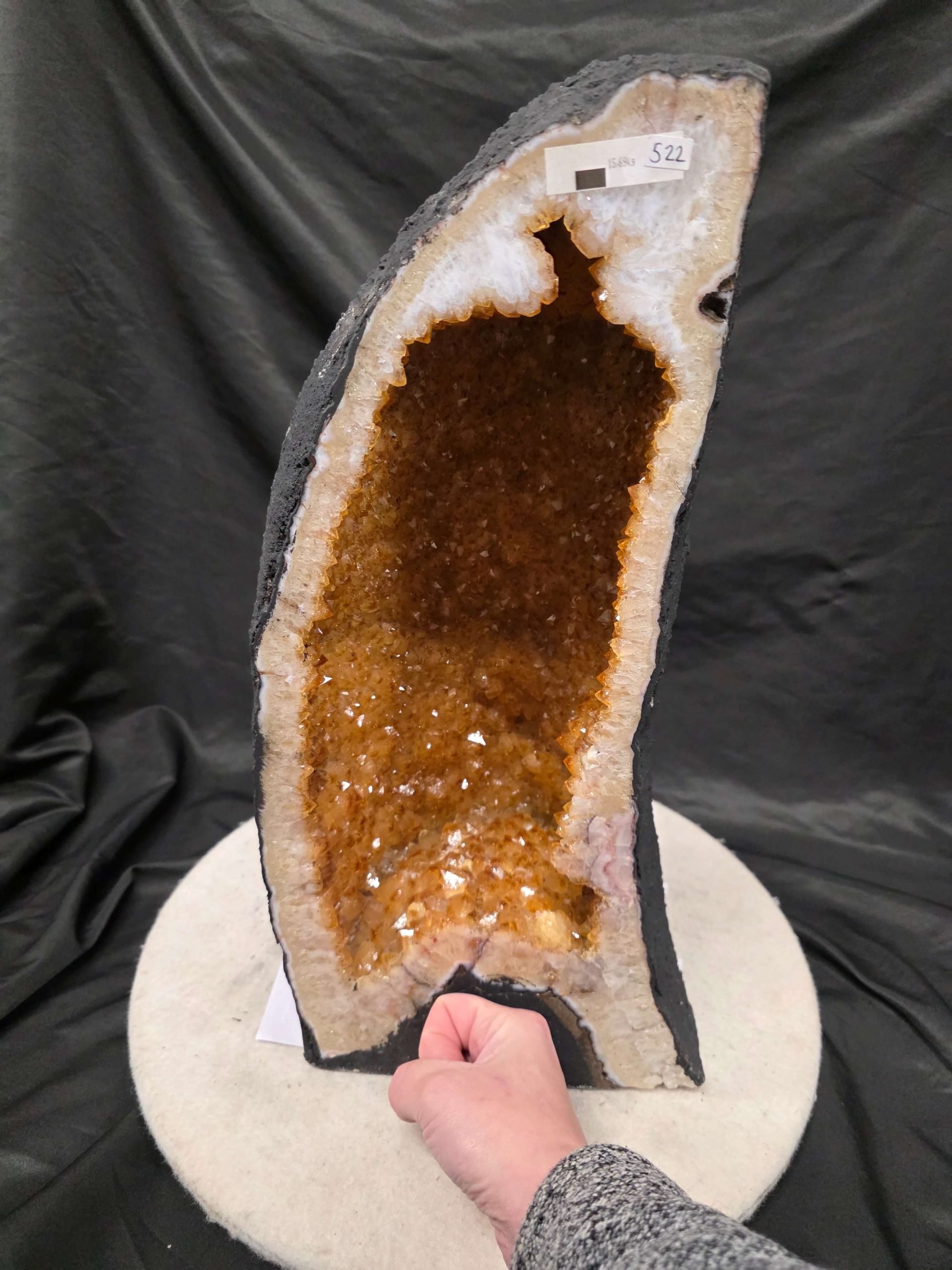 Citrine Geode 522 6-12