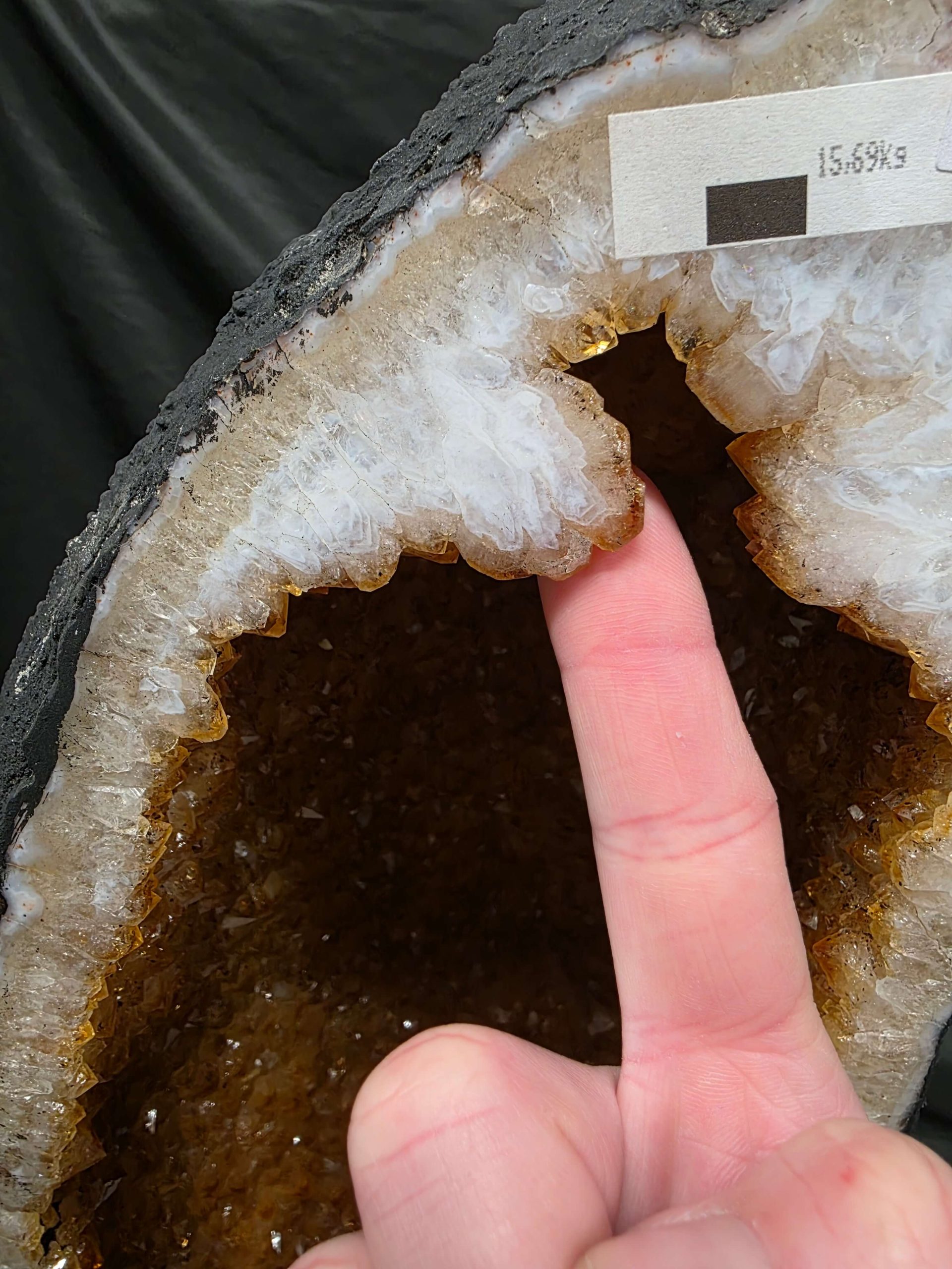 Citrine Geode 522 7-12