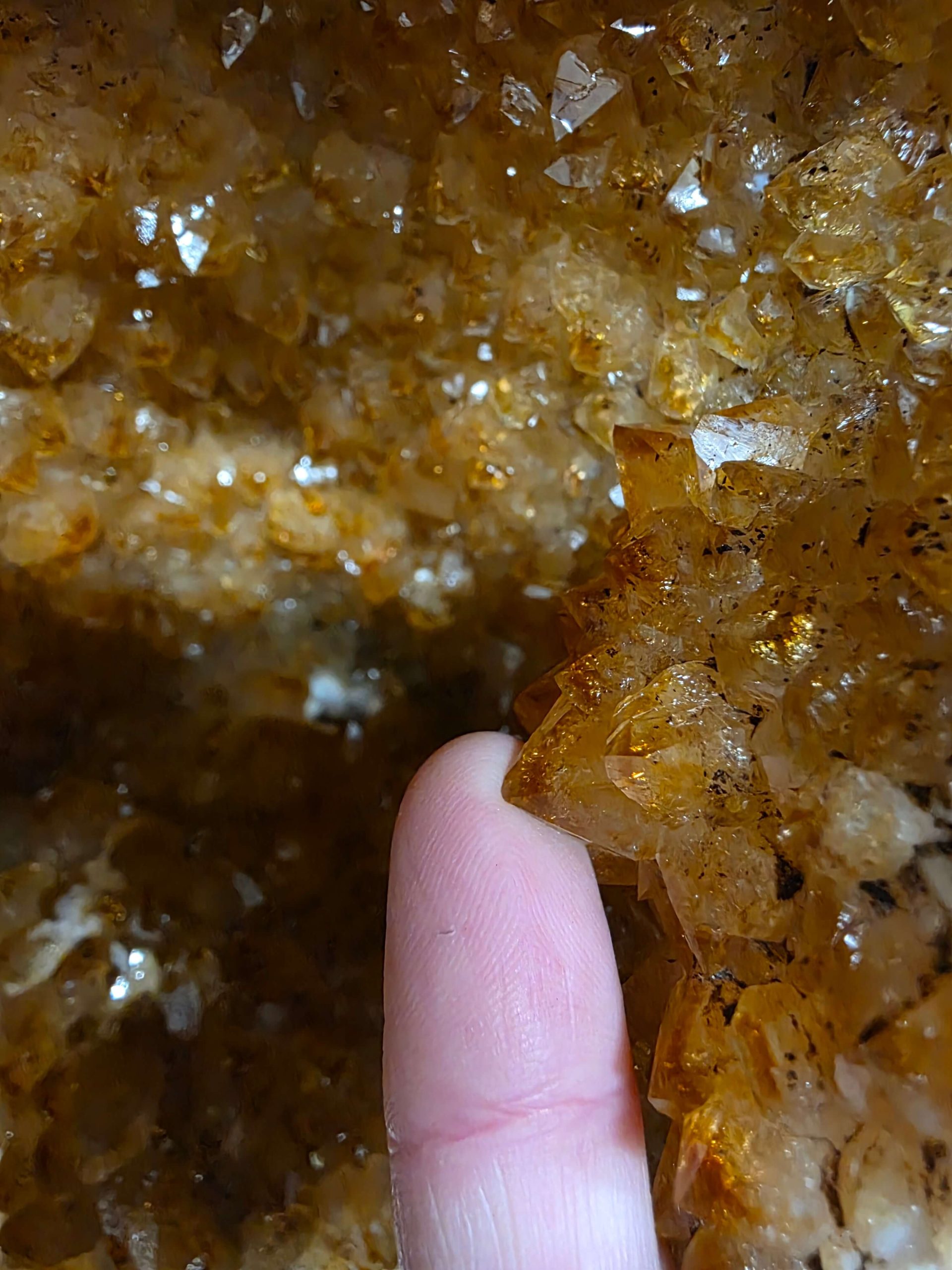 Citrine Geode 522 8-12