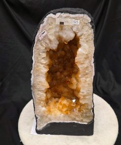 Citrine Geode 525 Crystal Cluster Druzy Premium Grade 16.75kg H37xW19xD19cm