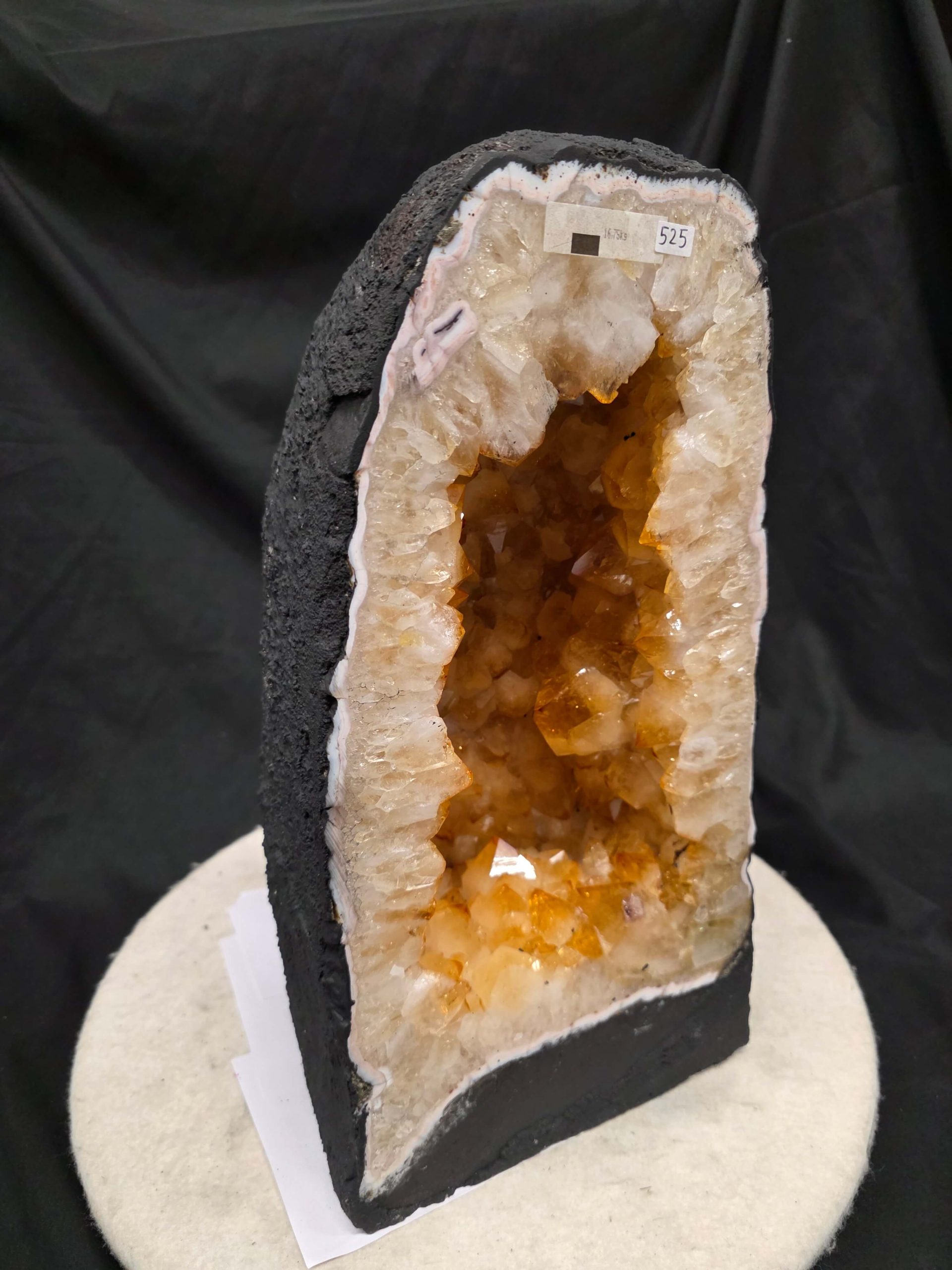Citrine Geode 525 2-12