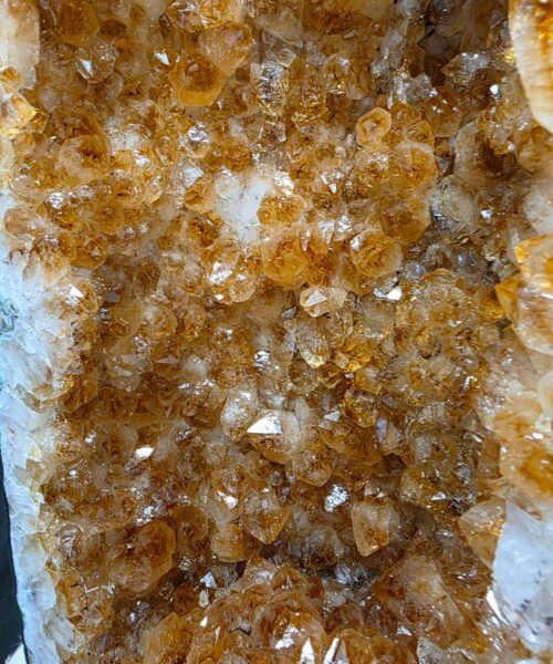 Tall Citrine Geode 530 Crystal Cluster Druzy Premium Grade 18.12kg H46xW20xD17cm - Image 12