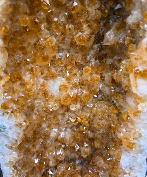 Tall Citrine Geode 530 Crystal Cluster Druzy Premium Grade 18.12kg H46xW20xD17cm - Image 7