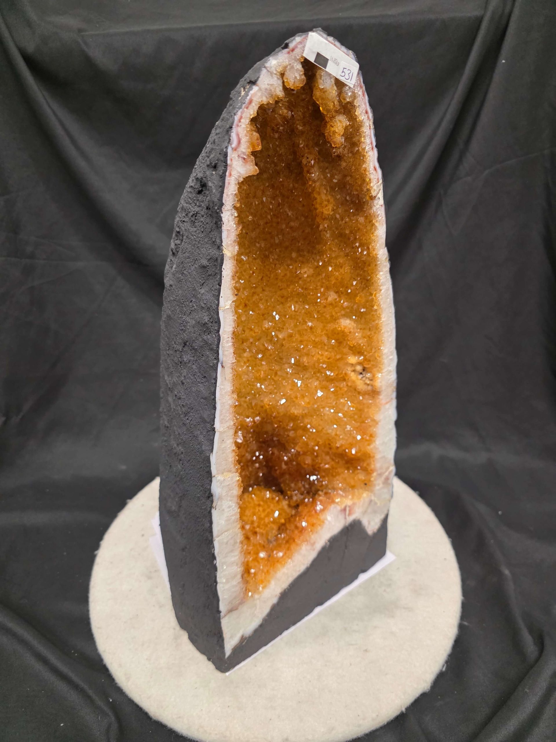 Citrine Geode 531 2-12