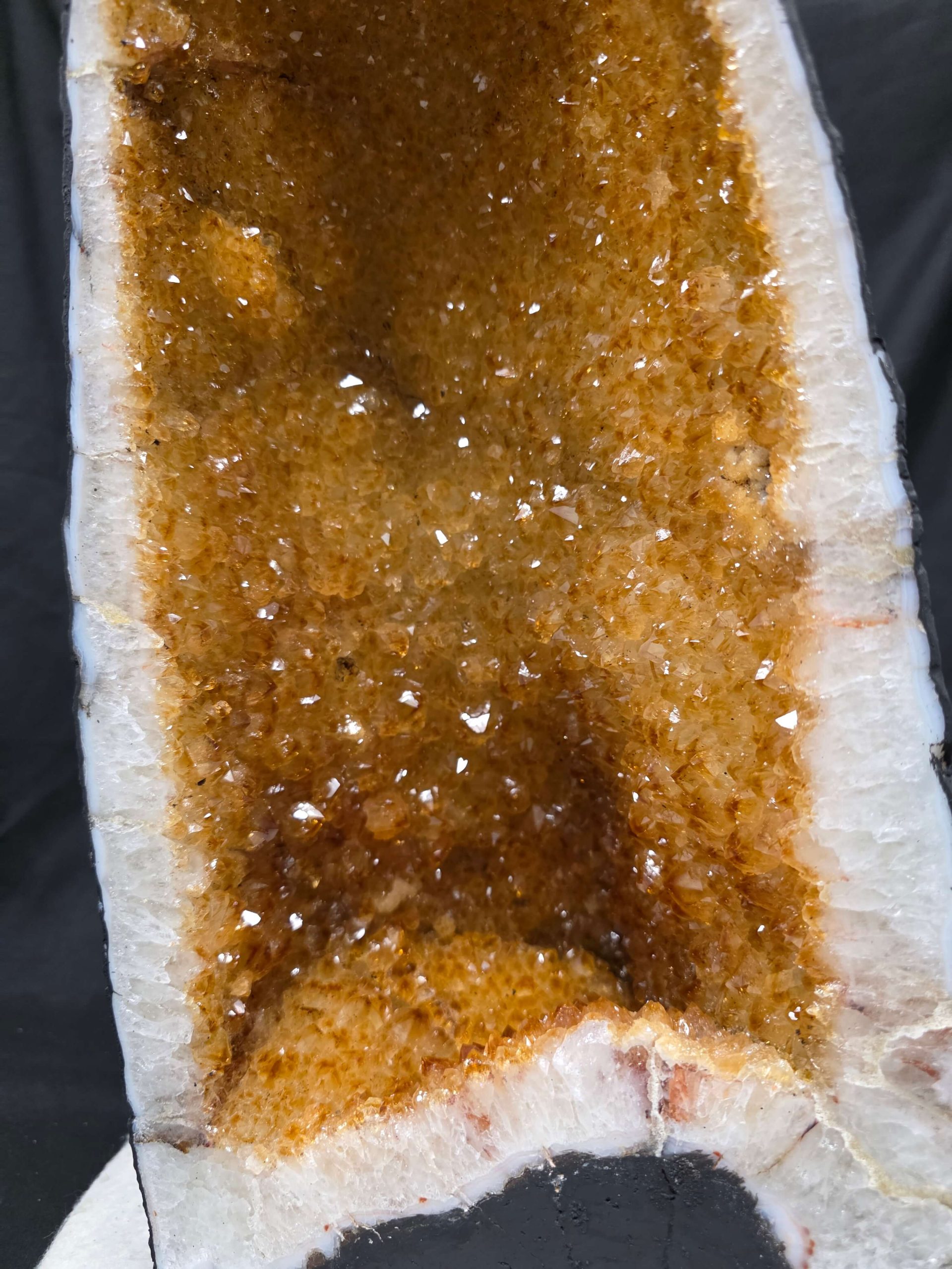 Citrine Geode 531 8-12