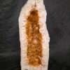 Tall Citrine Geode 553 Crystal Cluster Druzy Premium Grade 31.02kg H62xW22xD17cm