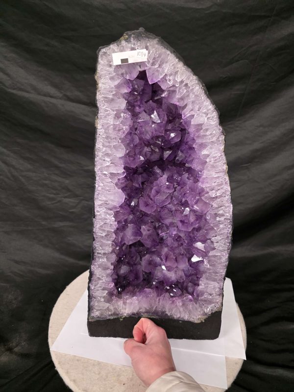 Tall Amethyst Crystal Geode