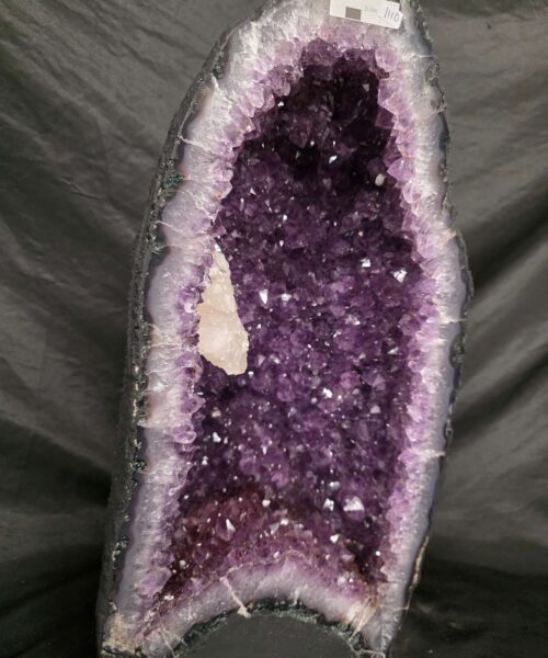 Tall Amethyst Crystal Geode 1110 Premium Queen Grade 24.34kg H46xW22xD18cm - Image 10