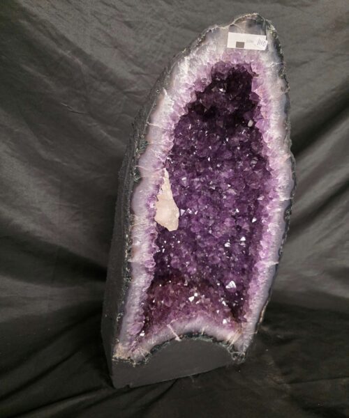Alternative view of Tall Amethyst Crystal Geode 1110 Premium Queen Grade 24.34kg H46xW22xD18cm