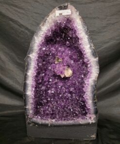 Tall Amethyst Crystal Geode 1111 Premium Queen Grade 23.41kg H46xW27xD17cm - Image 11