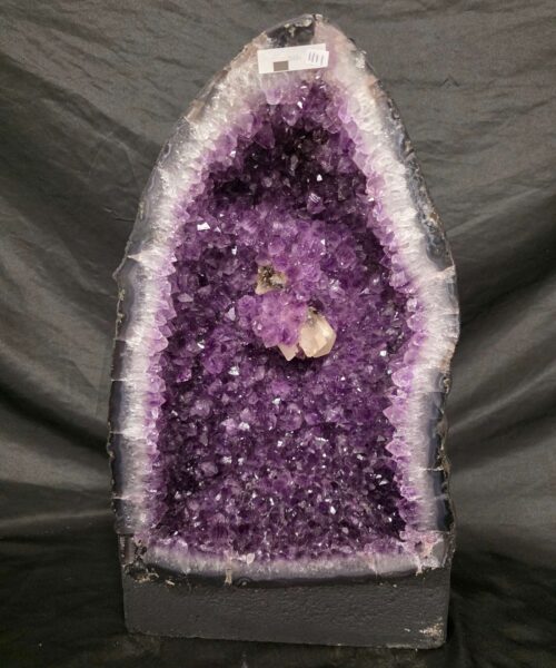 Tall Amethyst Crystal Geode 1111 Premium Queen Grade 23.41kg H46xW27xD17cm - Image 11