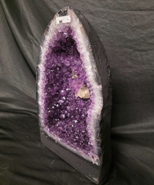 Alternative view of Tall Amethyst Crystal Geode 1111 Premium Queen Grade 23.41kg H46xW27xD17cm