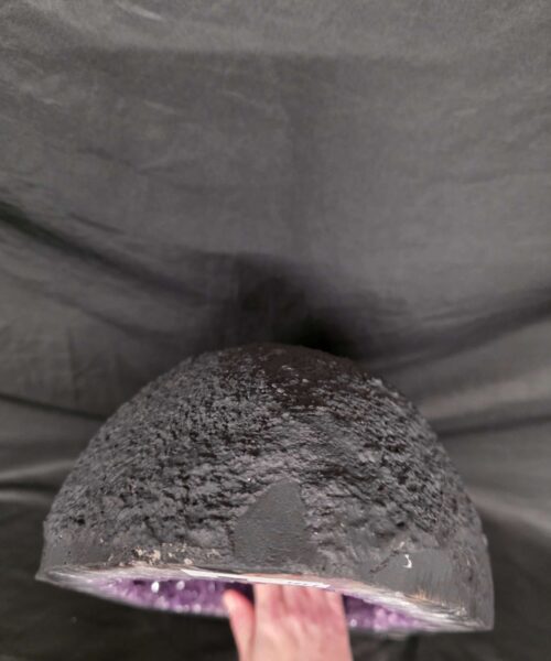 Tall Amethyst Crystal Geode 1111 Premium Queen Grade 23.41kg H46xW27xD17cm - Image 7