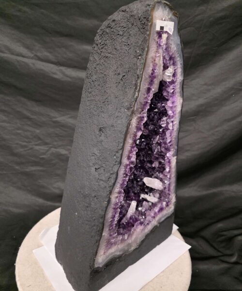 Alternative view of Tall Amethyst Crystal Geode 1112 Premium Queen Grade 26.23kg H49xW26xD20cm