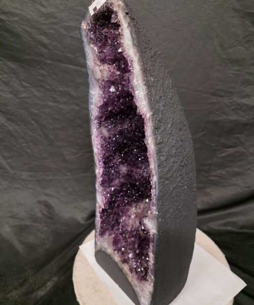 Tall Amethyst Crystal Geode 1113 Premium Queen Grade 24.23kg H57xW20xD19cm - Image 3