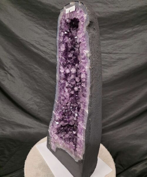 Tall Amethyst Crystal Geode 1115 Premium Queen Grade 25.33kg H60xW25xD16cm - Image 4