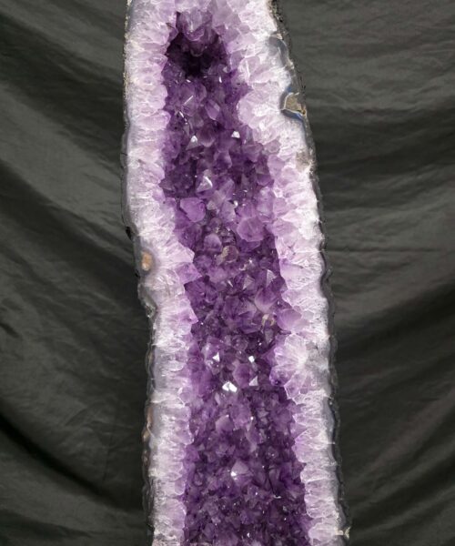Tall Amethyst Crystal Geode 1117 Premium Queen Grade 23.92kg H72xW23xD15cm - Image 11