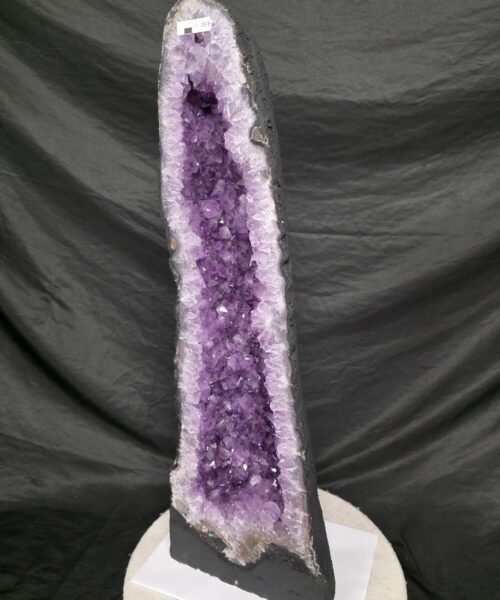 Tall Amethyst Crystal Geode 1117 Premium Queen Grade 23.92kg H72xW23xD15cm - Image 3