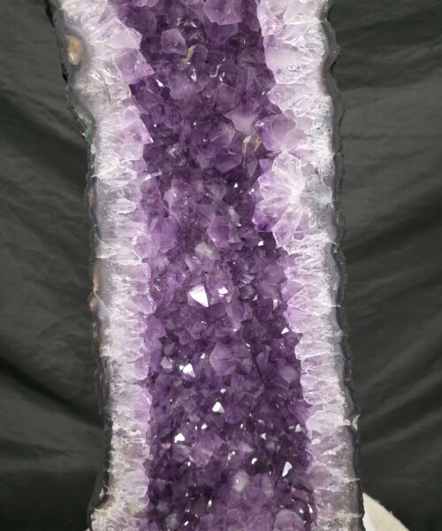 Tall Amethyst Crystal Geode 1117 Premium Queen Grade 23.92kg H72xW23xD15cm - Image 4