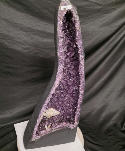 Alternative view of Tall Amethyst Crystal Geode 1118 Premium Queen Grade 26.88kg H70xW27xD20cm