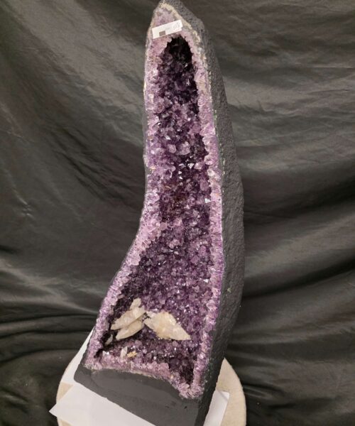 Tall Amethyst Crystal Geode 1118 Premium Queen Grade 26.88kg H70xW27xD20cm - Image 3