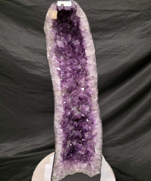 Tall Amethyst Crystal Geode 1120 Premium Queen Grade 26.10kg H72xW21xD17cm - Image 12
