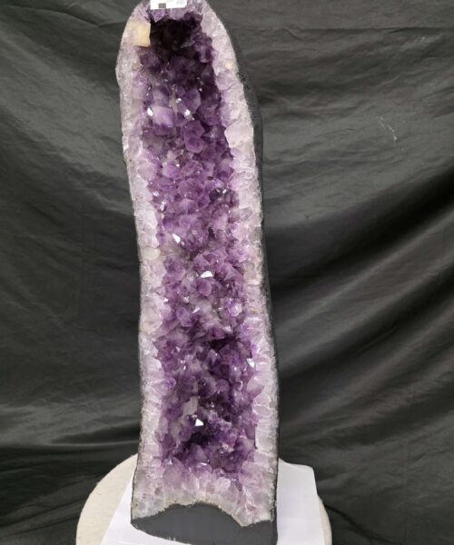Tall Amethyst Crystal Geode 1120 Premium Queen Grade 26.10kg H72xW21xD17cm - Image 4