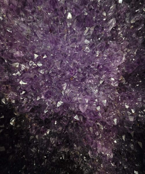 Tall Amethyst Crystal Geode 1123 Premium Queen Grade 37.16kg H68xW24xD18cm - Image 10