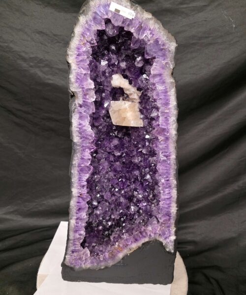 Tall Amethyst Crystal Geode 1124 Premium Queen Grade 30.31kg H62xW28xD16cm - Image 12