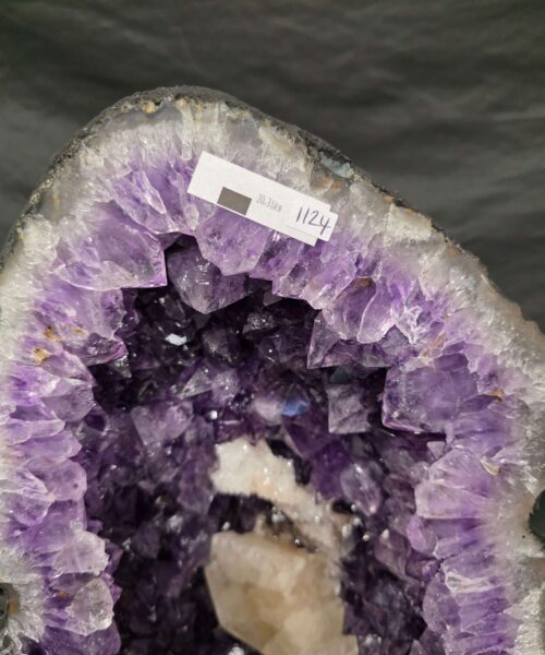 Tall Amethyst Crystal Geode 1124 Premium Queen Grade 30.31kg H62xW28xD16cm - Image 9