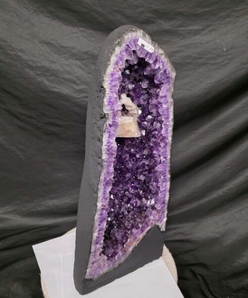 Alternative view of Tall Amethyst Crystal Geode 1124 Premium Queen Grade 30.31kg H62xW28xD16cm