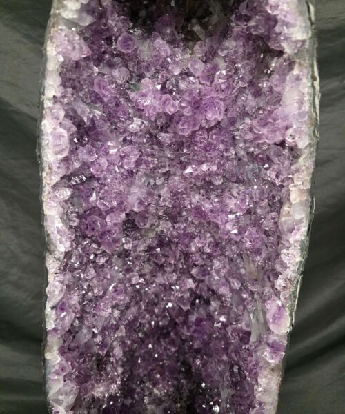 Tall Amethyst Crystal Geode 1125 Premium Queen Grade 31.41kg H70xW21xD27cm - Image 4
