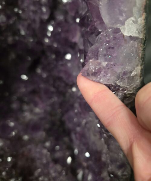 Tall Amethyst Crystal Geode 1125 Premium Queen Grade 31.41kg H70xW21xD27cm - Image 7