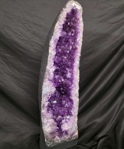 Alternative view of Very Tall Amethyst Crystal Geode 1126 Premium Queen Grade 34.53kg – H80xW23xD16cm