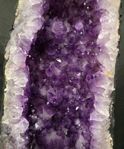 Very Tall Amethyst Crystal Geode 1126 Premium Queen Grade 34.53kg – H80xW23xD16cm - Image 6