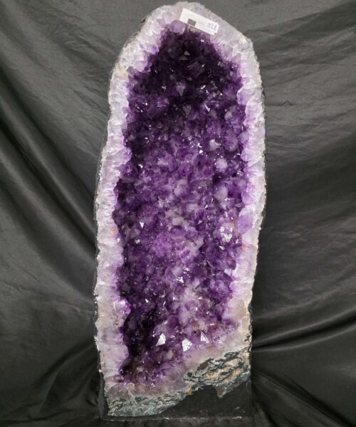 Tall Amethyst Crystal Geode 1128 Premium Queen Grade 31.51kg H56xW23xD23cm - Image 12