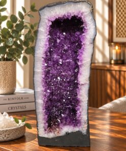 Tall Amethyst Crystal Geode 1129 Premium Queen Grade 38.47kg H59xW25xD19cm