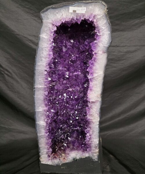 Tall Amethyst Crystal Geode 1129 Premium Queen Grade 38.47kg H59xW25xD19cm - Image 13