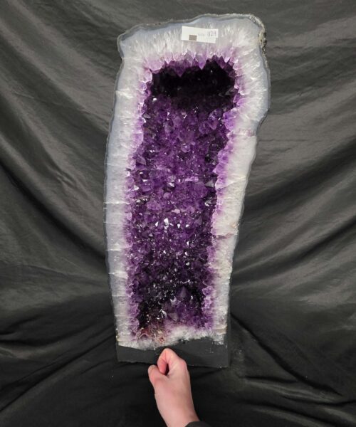 Tall Amethyst Crystal Geode 1129 Premium Queen Grade 38.47kg H59xW25xD19cm - Image 4