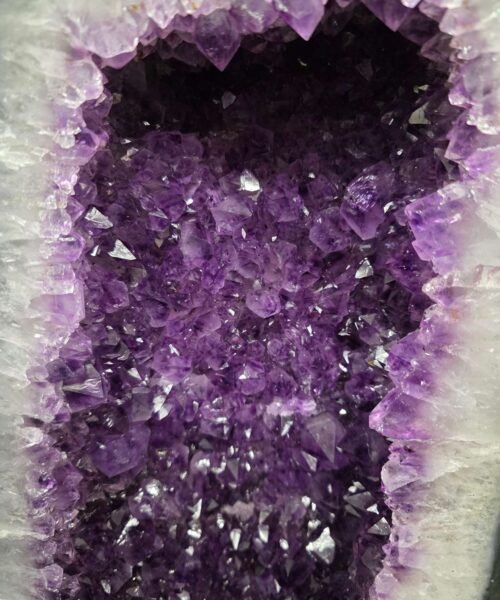 Tall Amethyst Crystal Geode 1129 Premium Queen Grade 38.47kg H59xW25xD19cm - Image 5